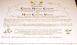 Wedding Certificate 2